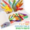 11” x 17" Large Finger Painting Pad (2 Pack, 25 Sheets Each) - 60lb (100gsm) Acid-Free Coated Sheets, Finger Paint Paper for Painting, Drawing, Crafts, Artwork - Kids, Toddlers